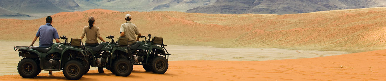 Adventure Travel - Africa is ideal for adventure seekers: scale Namibia's sand dunes, paddle down the Zambezi River or go on a walking safari in the South Luangwa.